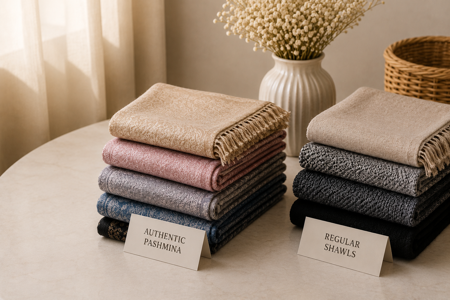 Authentic Pashmina vs Regular Shawls: Understanding the Difference