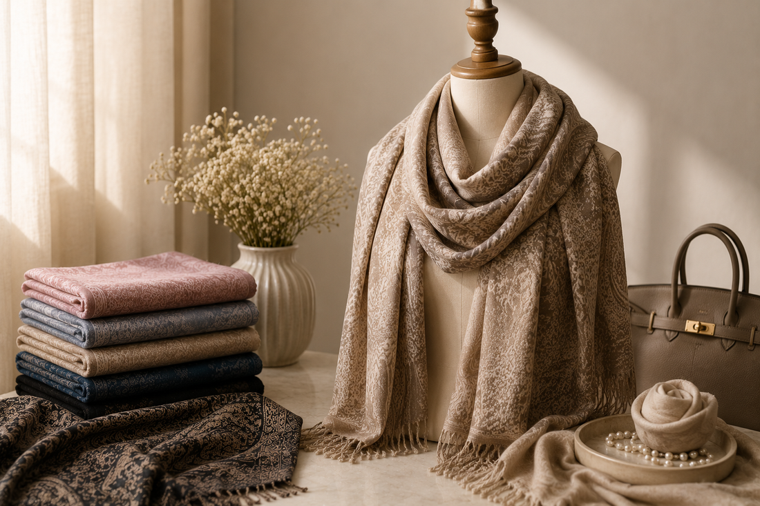 Timeless Ways to Style a Pashmina Shawl Throughout the Year